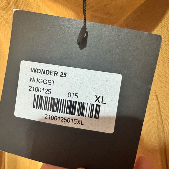 Aleeza Paris Pleated Wonder Skirt In Nugget Carmel Color XL 25 Long Stretch New - Picture 6 of 7